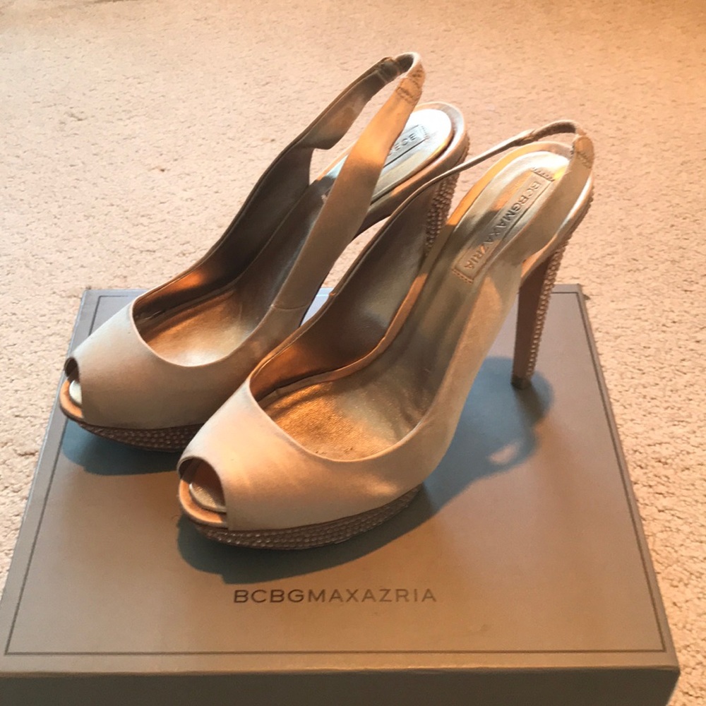 BCBGMax Azria Ankle Strap Heel